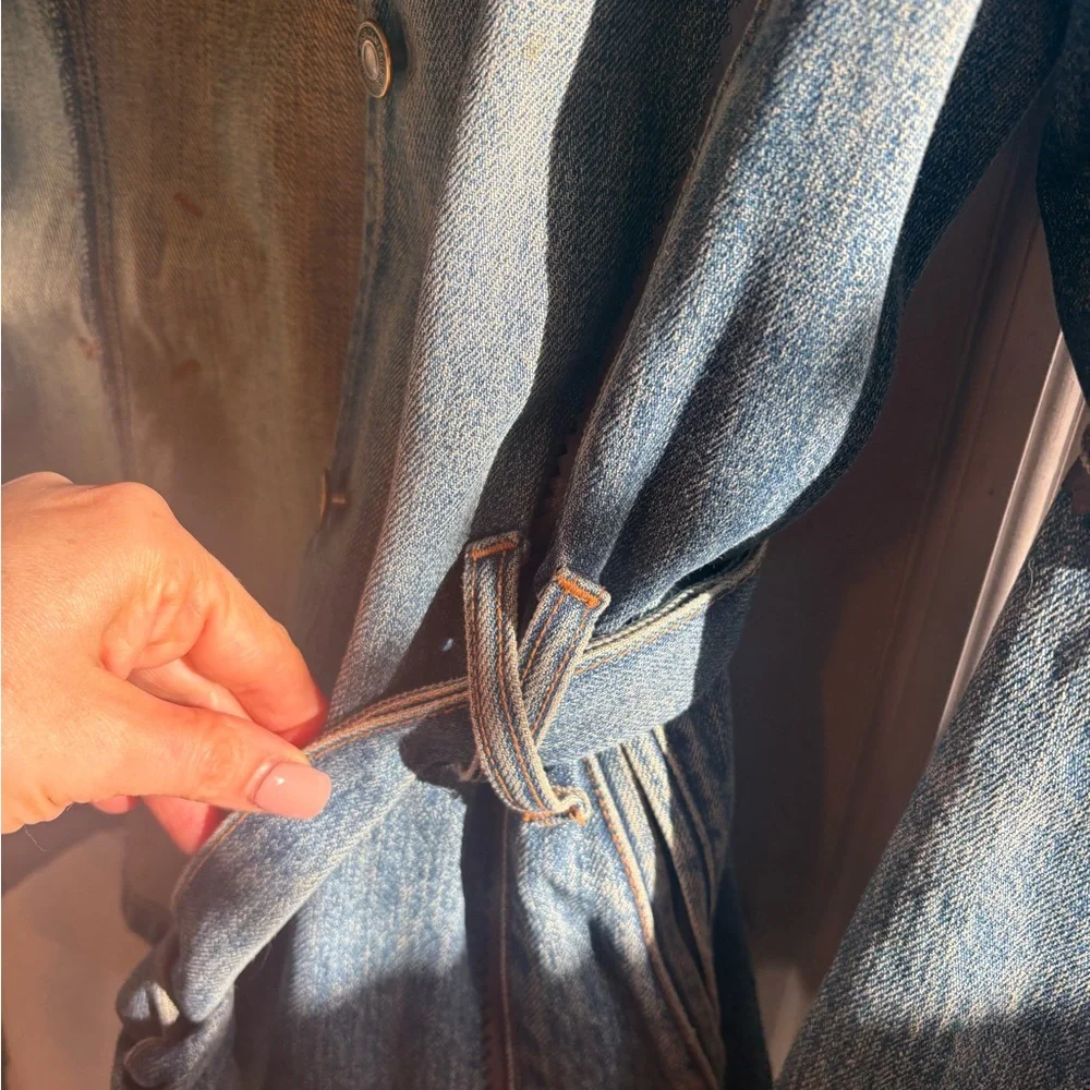 American Eagle Outfitters Blue Denim Jacket - Picture 7 of 10